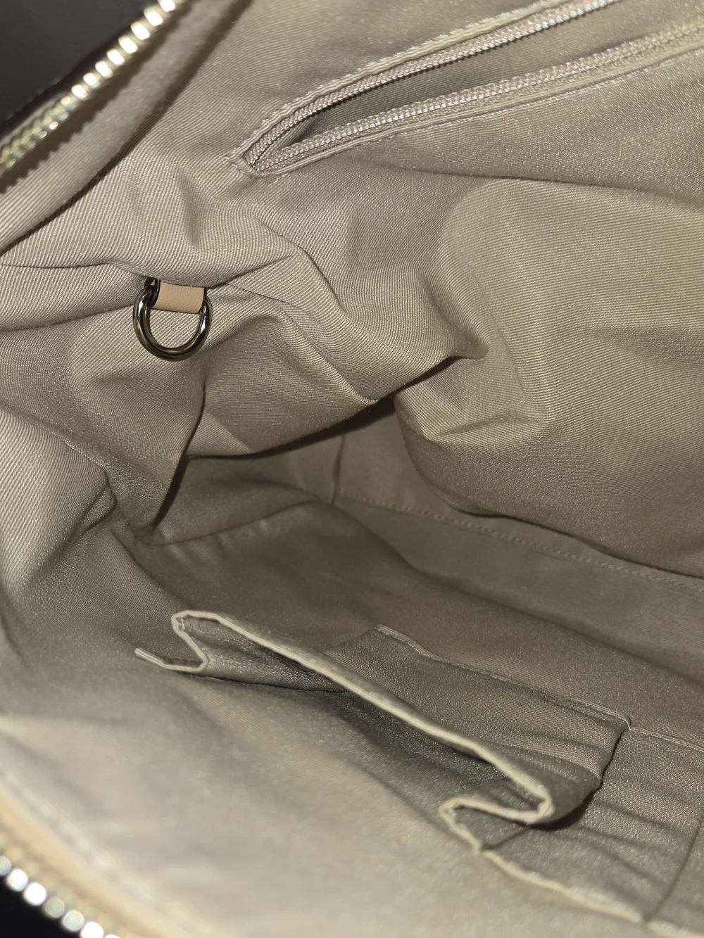 Coach Hamilton Leather Satchel with Silver Hardware